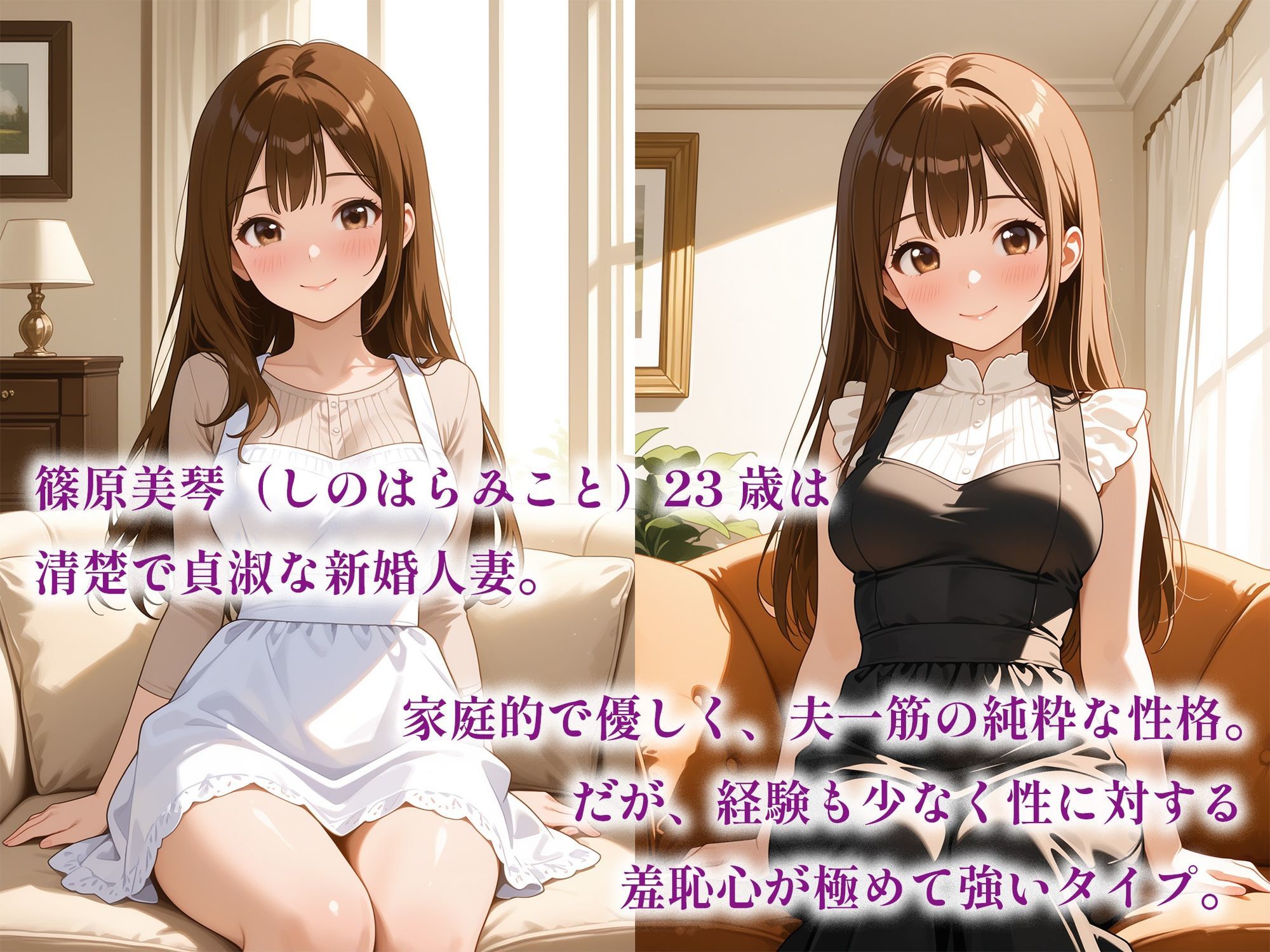 催●アプリで堕ちる清楚系人妻 〜純白の貞淑妻が快感奉仕奴●へ堕ちるまで〜 サンプル1ページ目