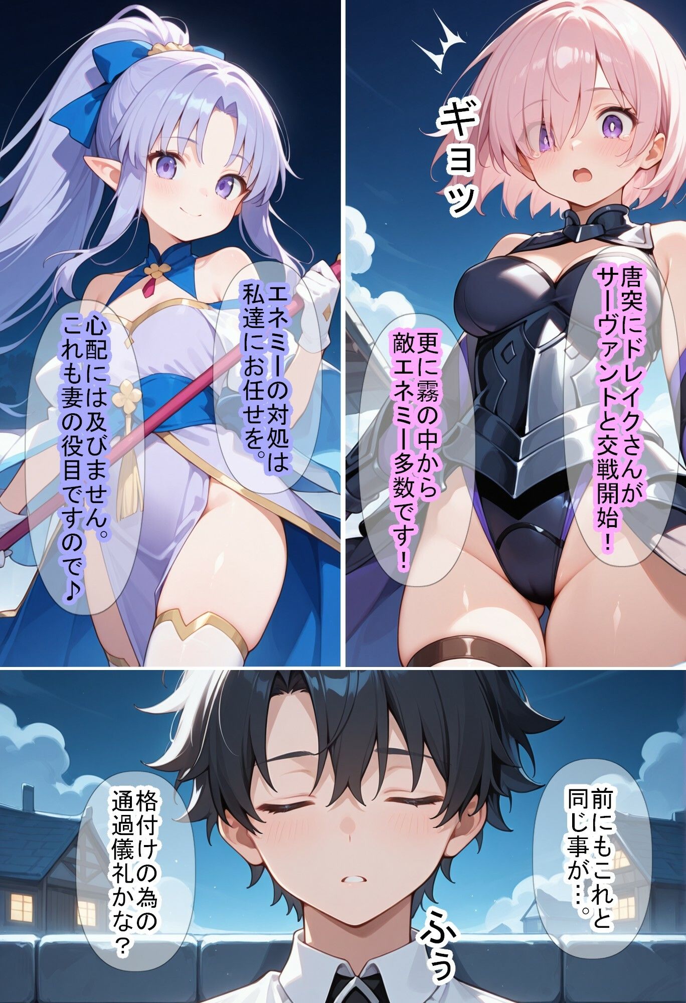 【F〇Oの世界に入ってしまったら？】〜女サーヴァントにエロい事し放題だった件〜 5 サンプル5ページ目
