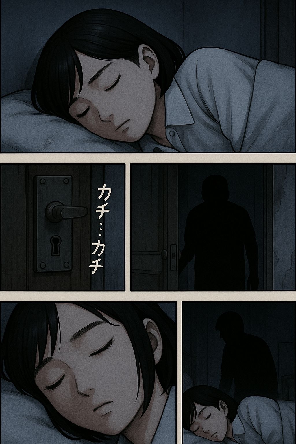 ボロアパートの住人（キモ男、痺れ薬） サンプル5ページ目