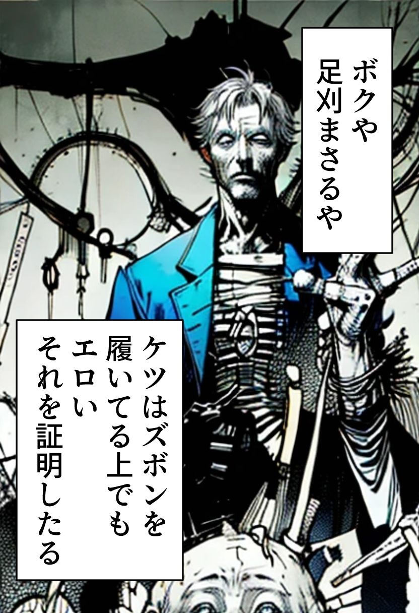 足刈がイク！  ズボン尻編 サンプル1ページ目