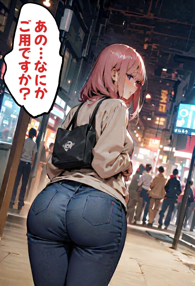 足刈がイク！  ズボン尻編 サンプル4ページ目