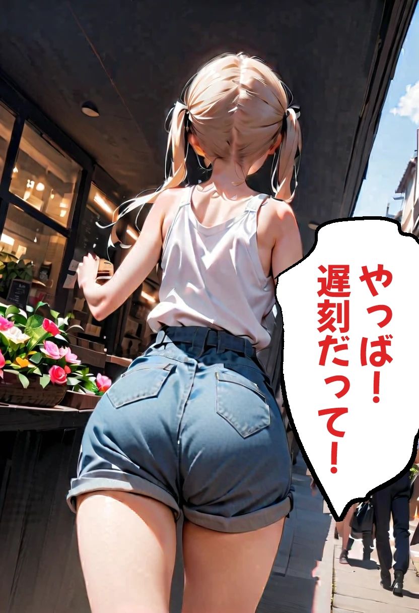 足刈がイク！  ズボン尻編 サンプル9ページ目