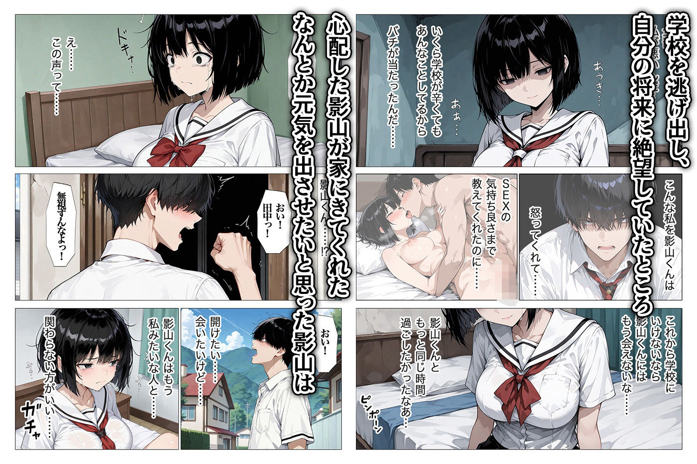 爆乳発情女子校生 底なしの制欲をライブ配信で見せつける 全113P サンプル4ページ目