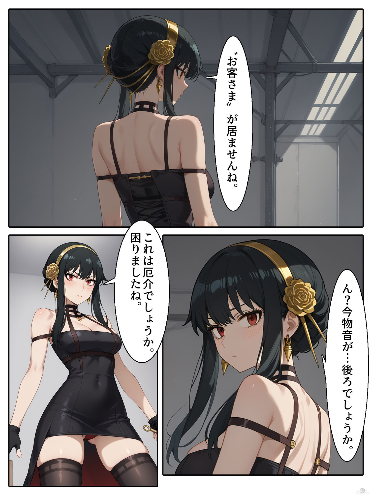 ヨルの催●-戸惑う妻 母孕ませ サンプル3ページ目