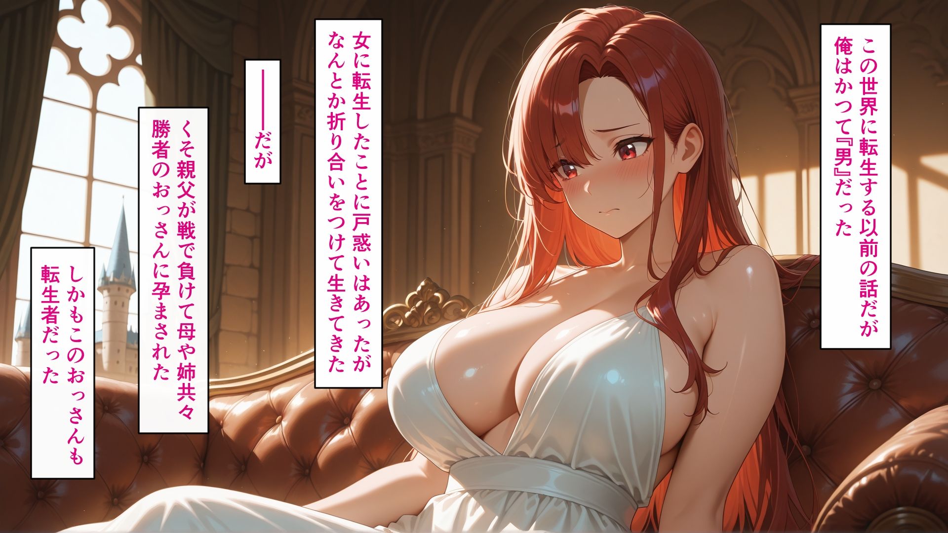 種付けおじさんは異世界でもイキたい  TSお嬢様孕ませ編2 サンプル2ページ目