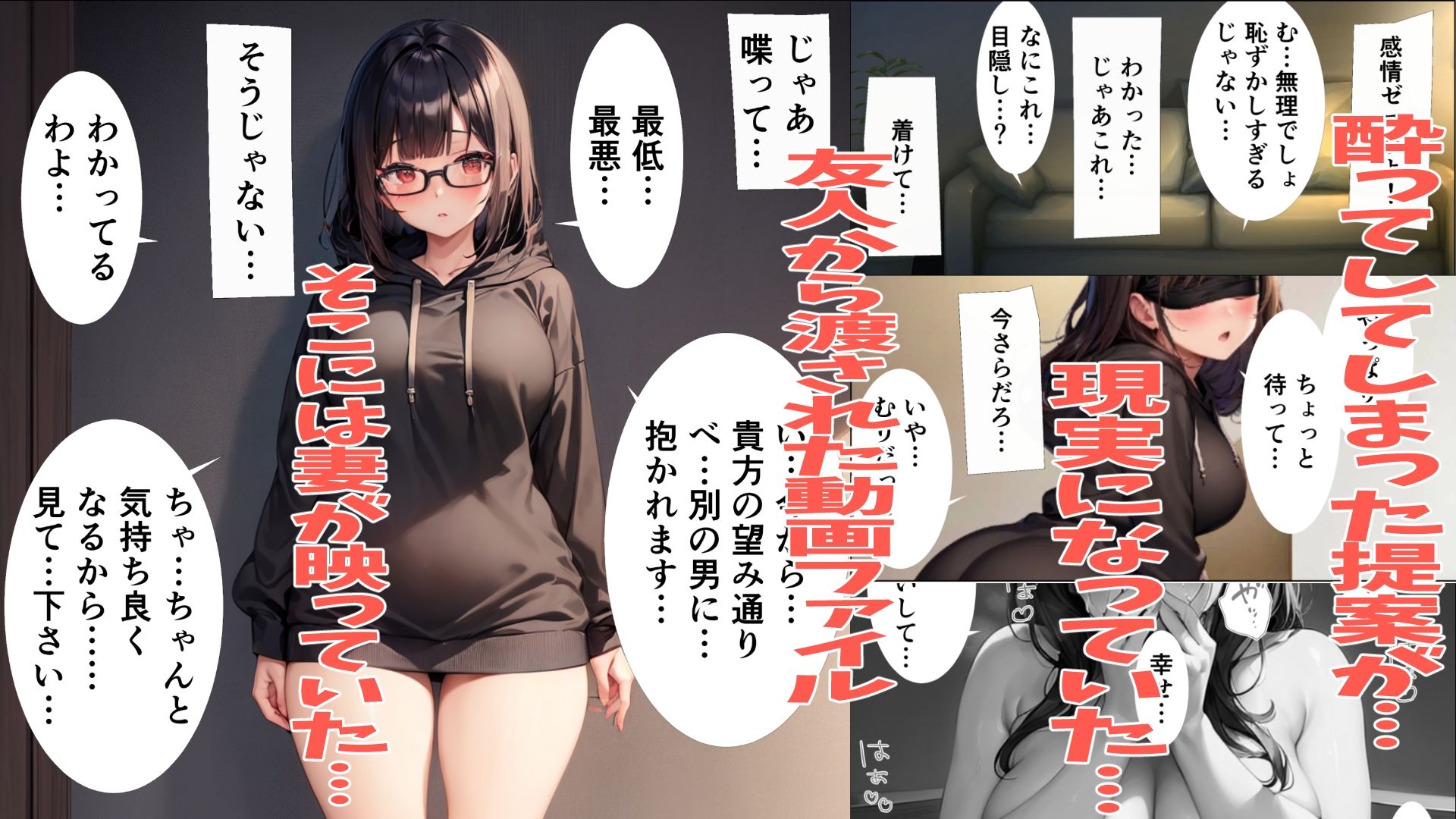 寝取らせ提案  〜思ってたのと違った〜 サンプル1ページ目