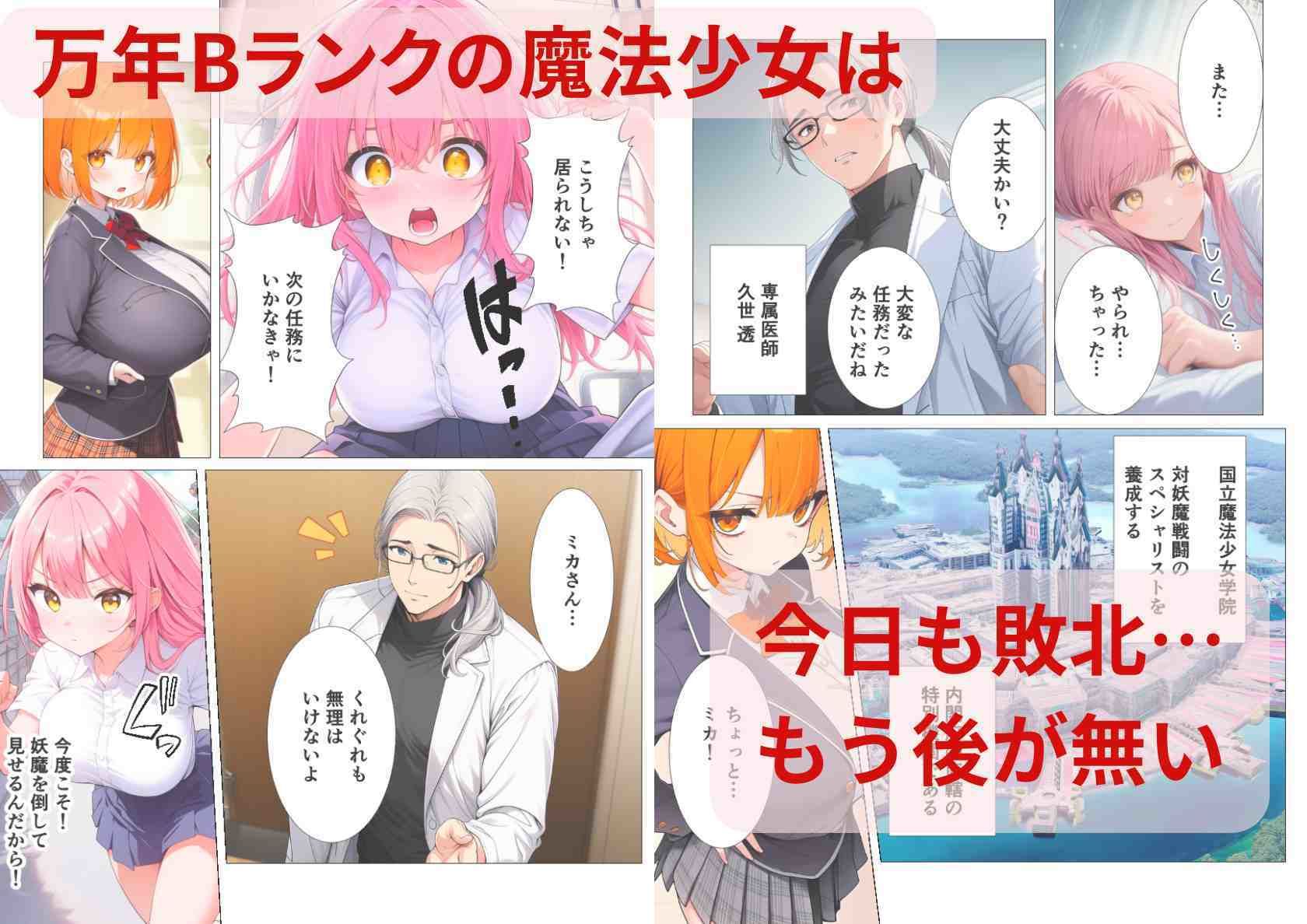3回イッたら悪堕ち確定！魔法少女の隷属契約 サンプル1ページ目