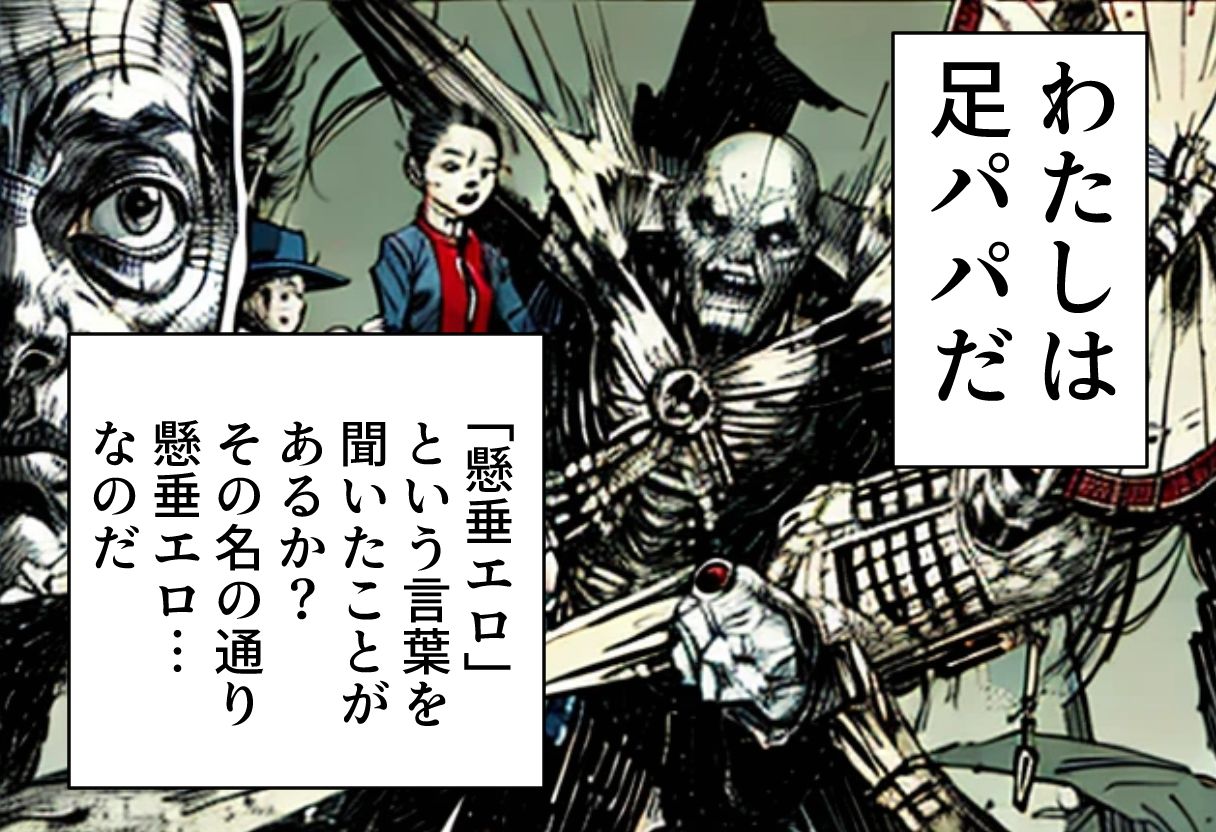 足パパがイク！  懸垂編 サンプル1ページ目