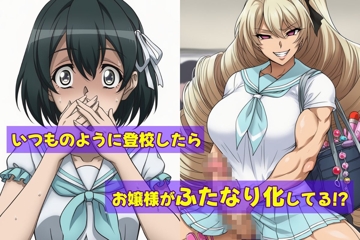 ふたなり洗脳改造〜JK悪堕ち編〜 サンプル1ページ目