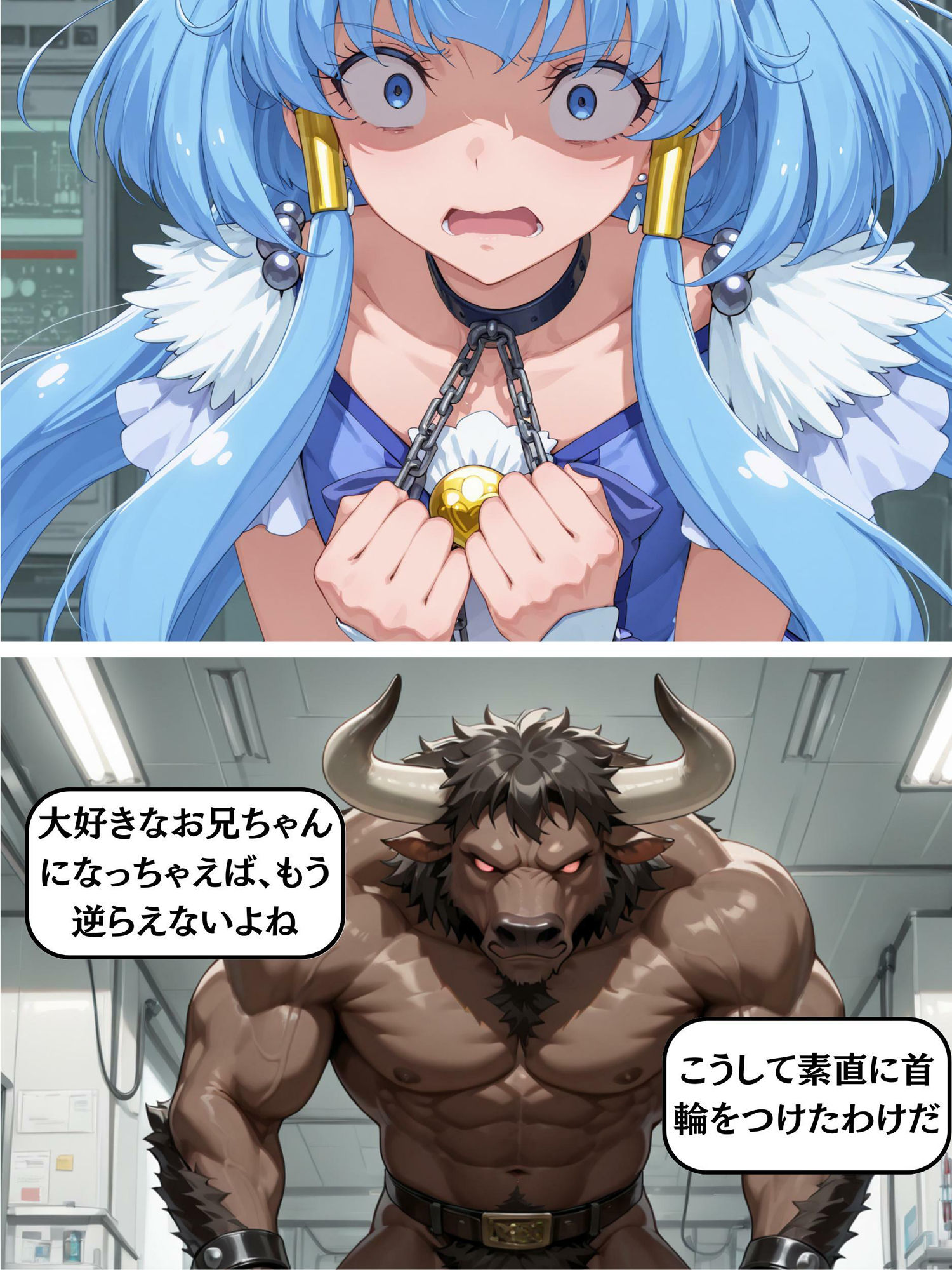 キュアビュ〇ティー vs ミノタウロス 敗北凌〇 サンプル5ページ目