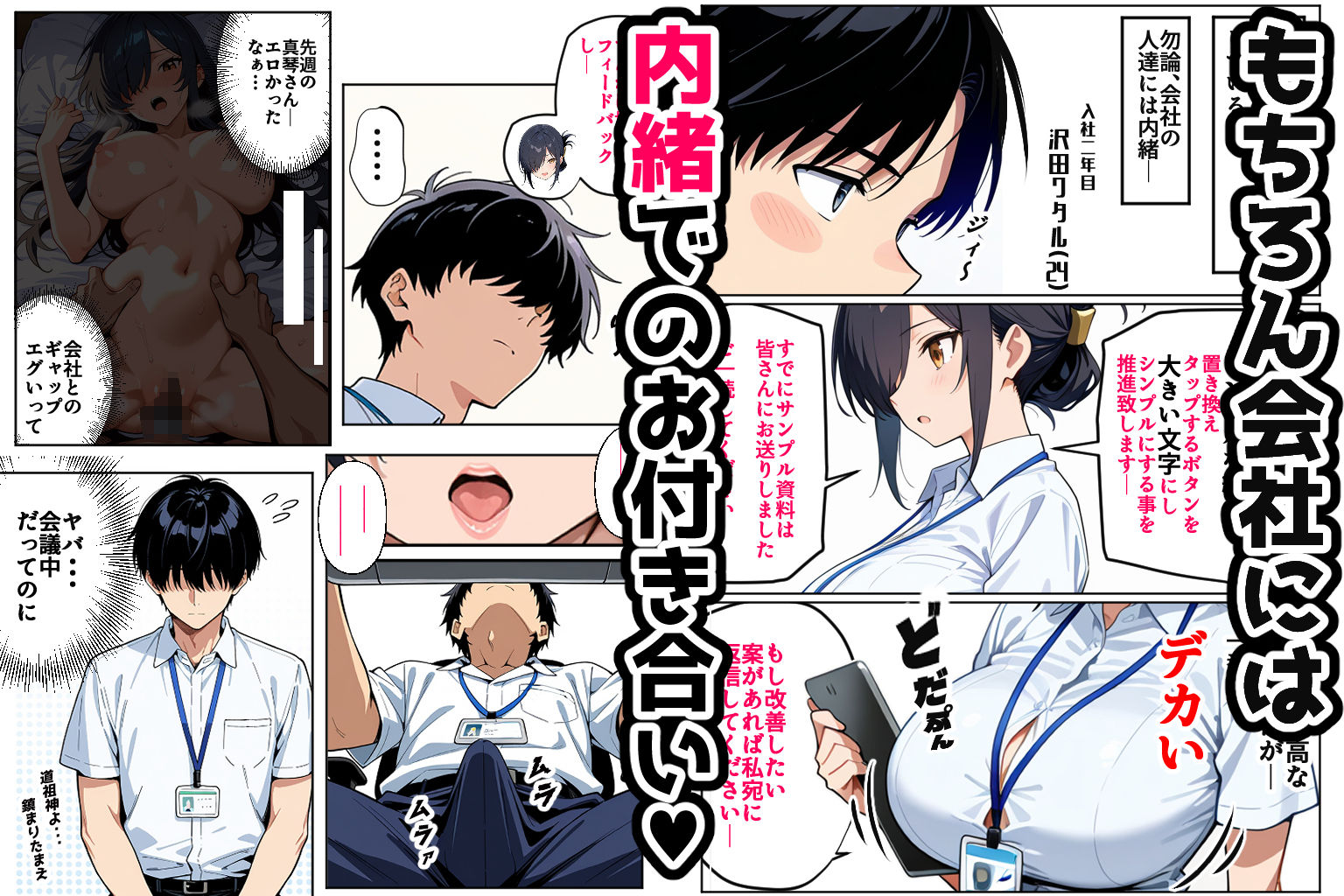 上司彼女が堕ちるまで（NTRカラーコミック195p） サンプル2ページ目