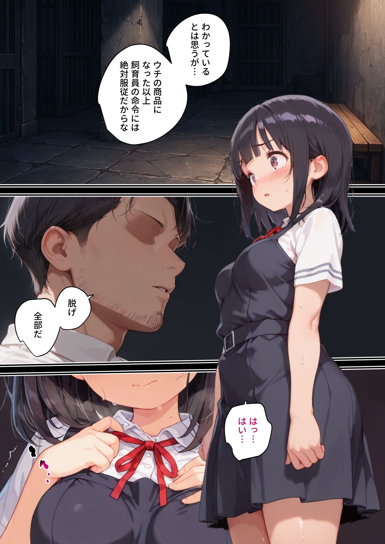 人間専門ペットショップ サンプル3ページ目