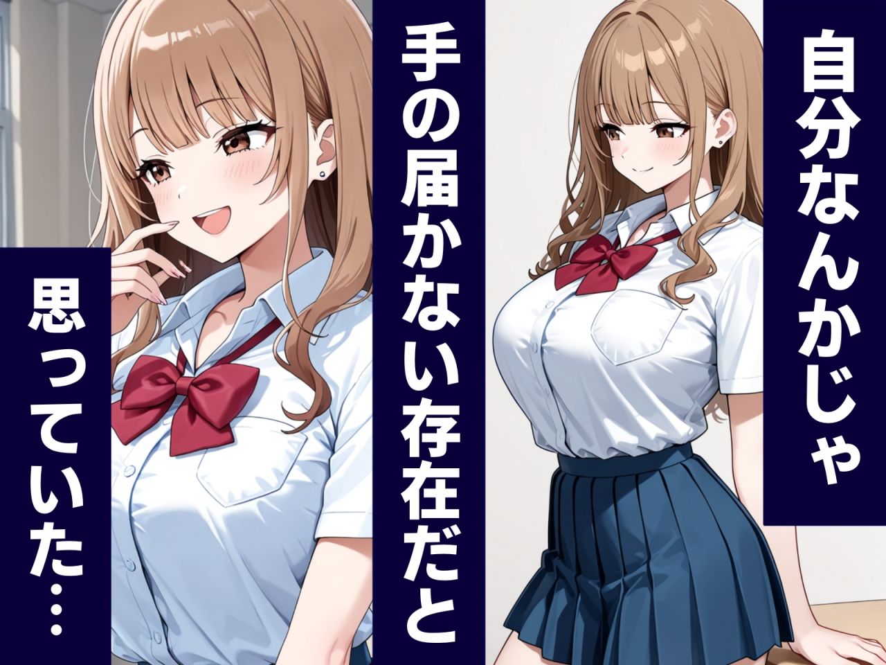 クラスの一軍ギャルと性処理ペアになれた話 サンプル3ページ目