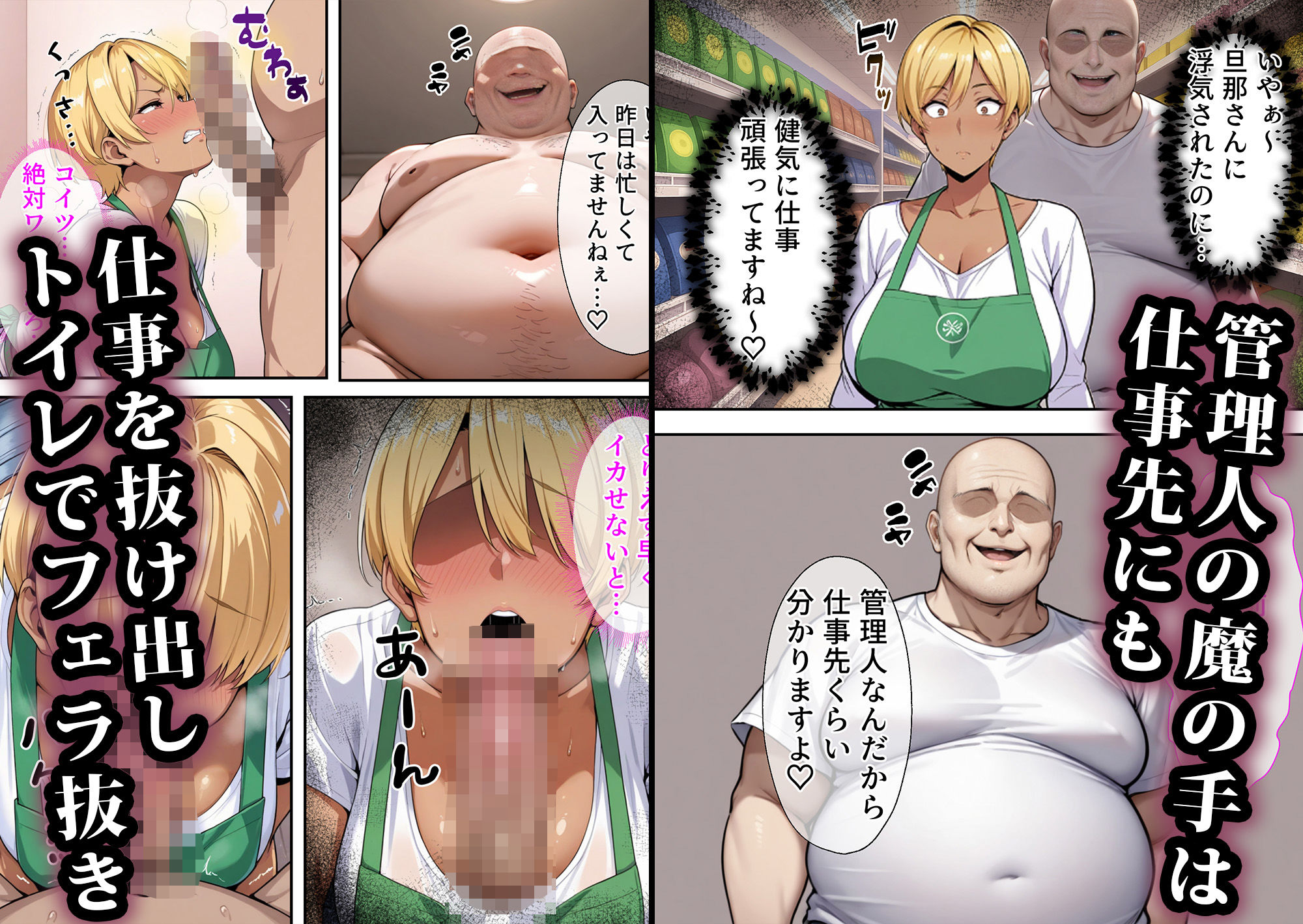寝取られマンション〜元ヤン人妻編 サンプル6ページ目