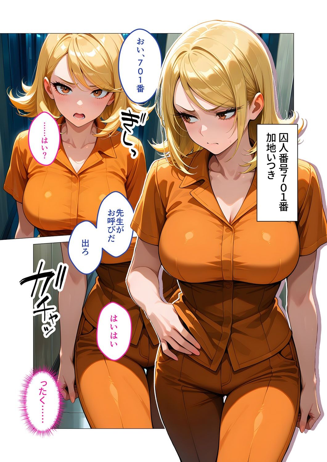 メス〇キ更生 激イキ教育プログラム サンプル3ページ目