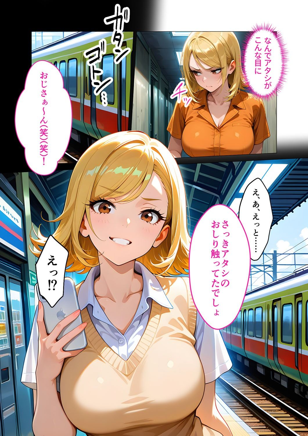 メス〇キ更生 激イキ教育プログラム サンプル4ページ目
