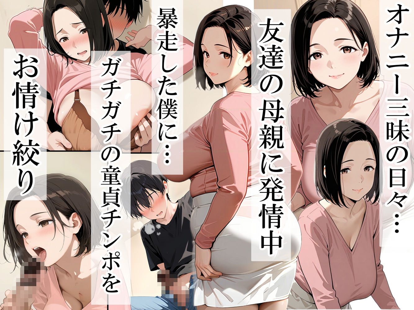 友達の母親（川島 紀香 39歳）は、僕のマンコフレンド   ハメ狂ってたら膣内射精解禁されました！ サンプル1ページ目