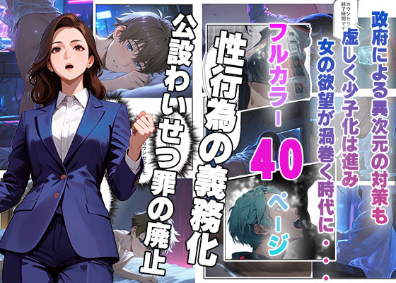 マゾクラシア〜メス社会の僕は性処理係〜 サンプル3ページ目