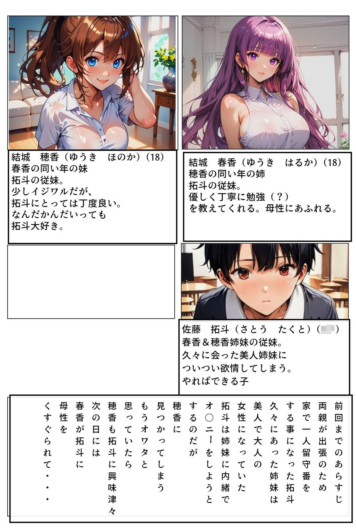 従妹の姉妹に 何年かぶりに 会ったら おっぱいの大きな J〇になってた  2 サンプル5ページ目