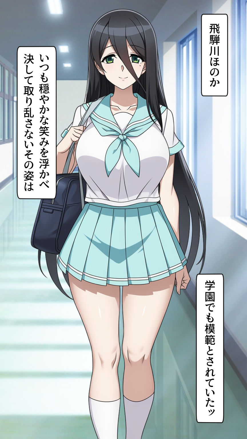 ふたなり洗脳改造〜黒髪ちゃん悪堕ちギャル化編〜 サンプル8ページ目