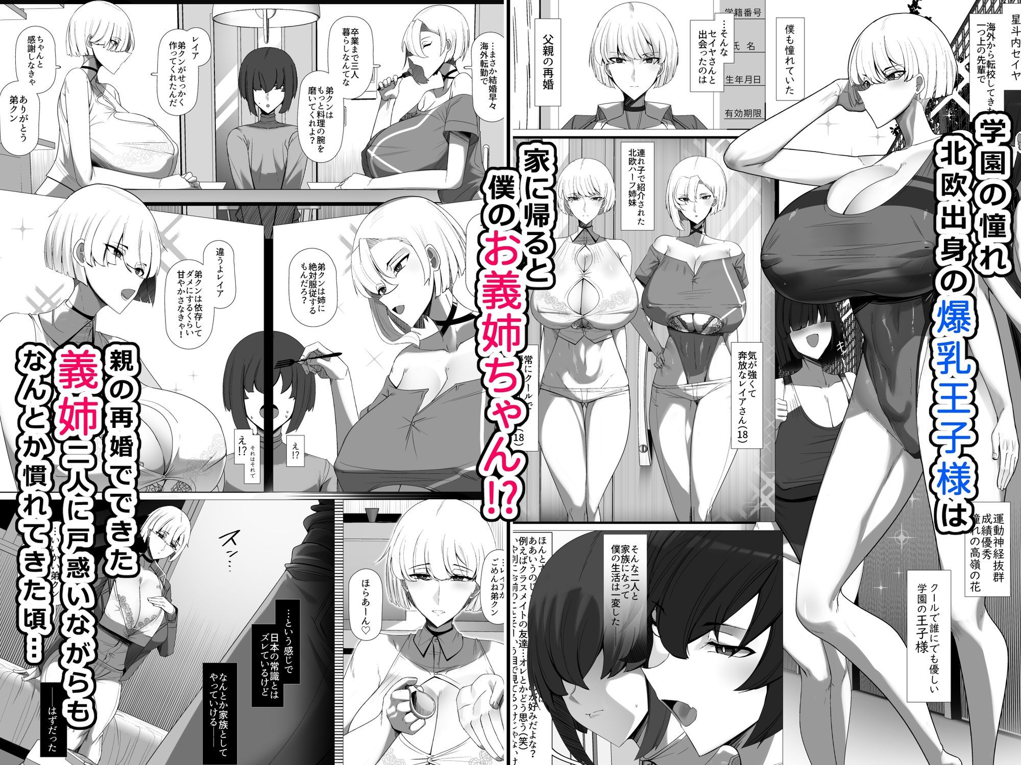 君のお嫁さんは北欧ハーフ王子様系デカチチボーイッシュお義姉ちゃん サンプル1ページ目