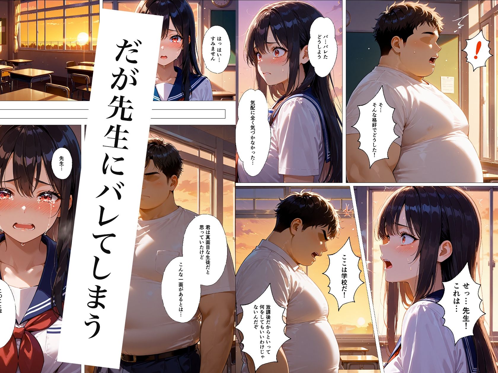 私の秘密がバレた日 サンプル2ページ目