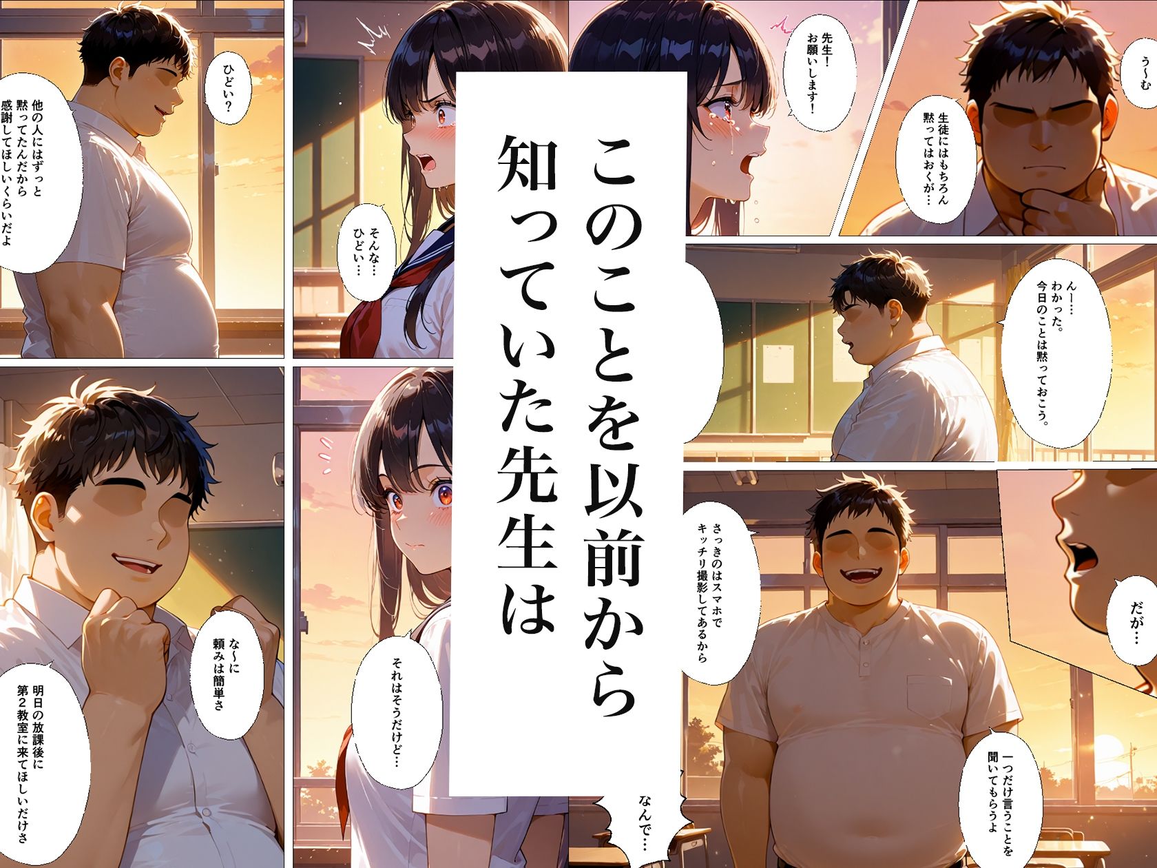 私の秘密がバレた日 サンプル3ページ目