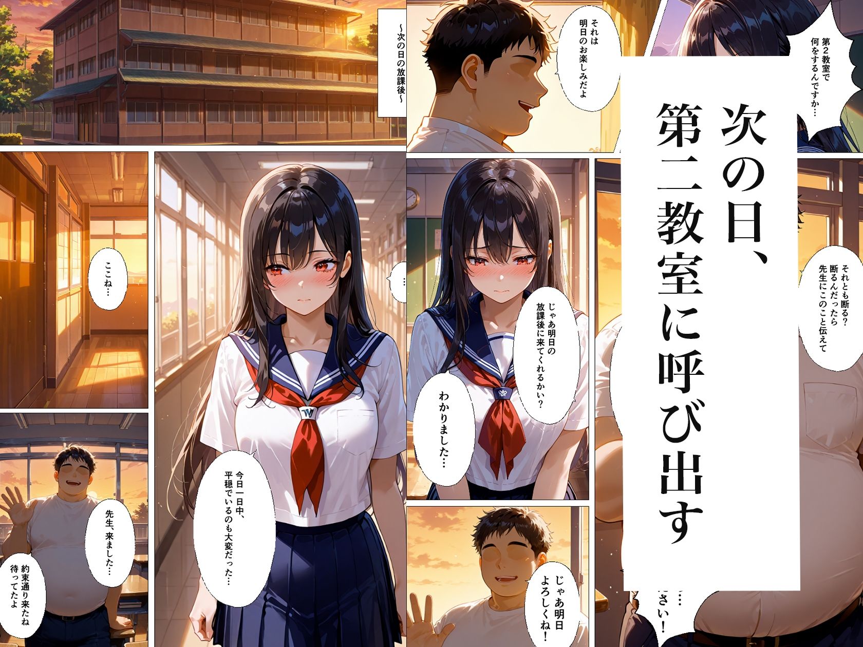 私の秘密がバレた日 サンプル4ページ目