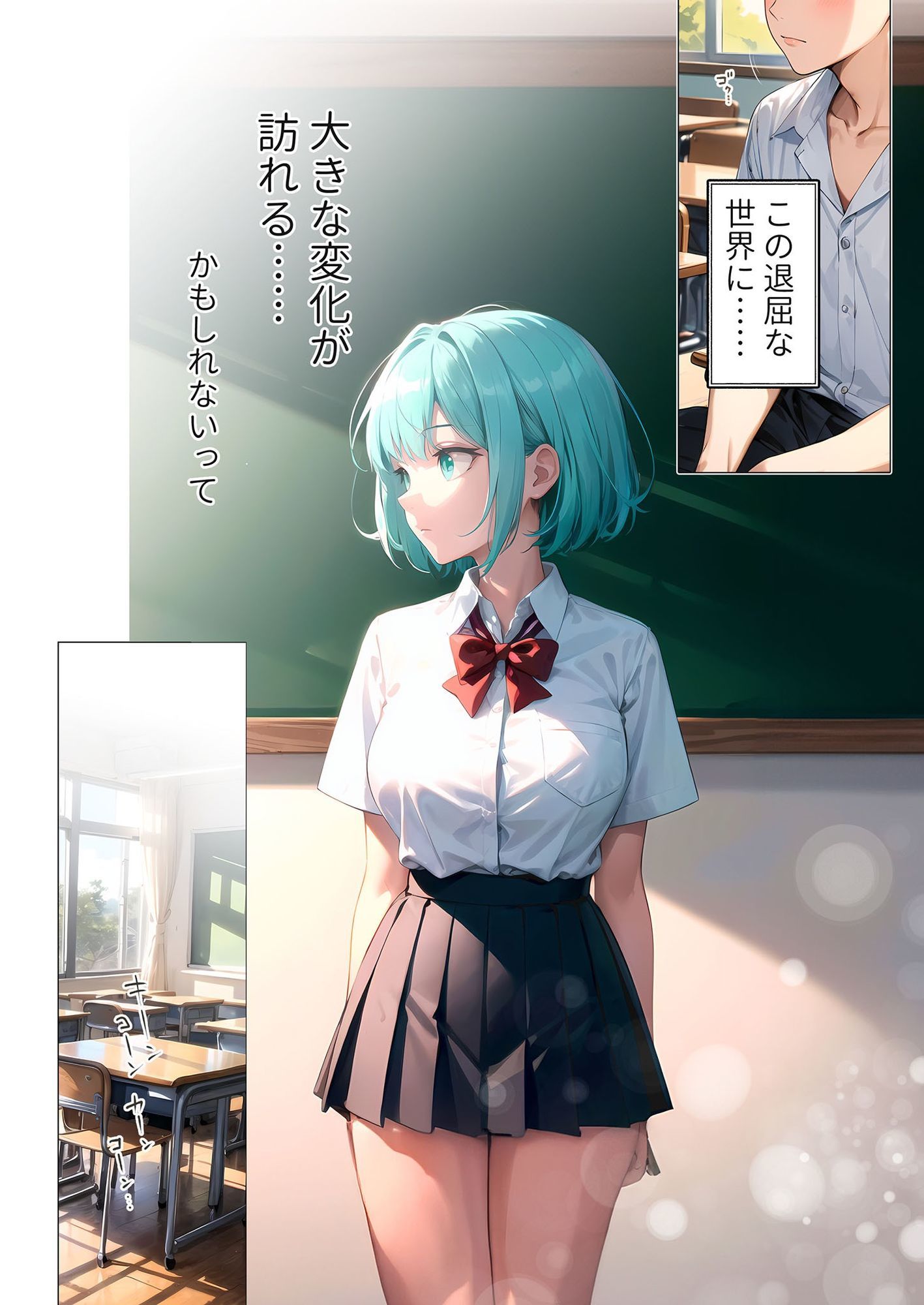 巨乳な××生にヤリたい放題 合冊版 サンプル3ページ目