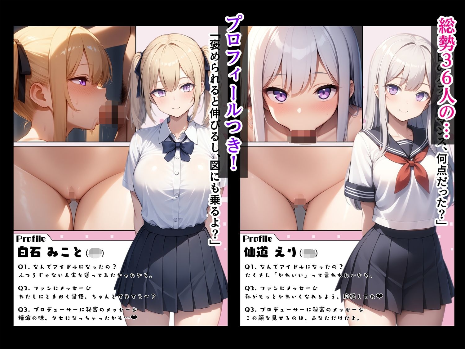 即オチアイドル〜プロデューサーの仕事はアイドルたちの性欲管理〜 サンプル8ページ目