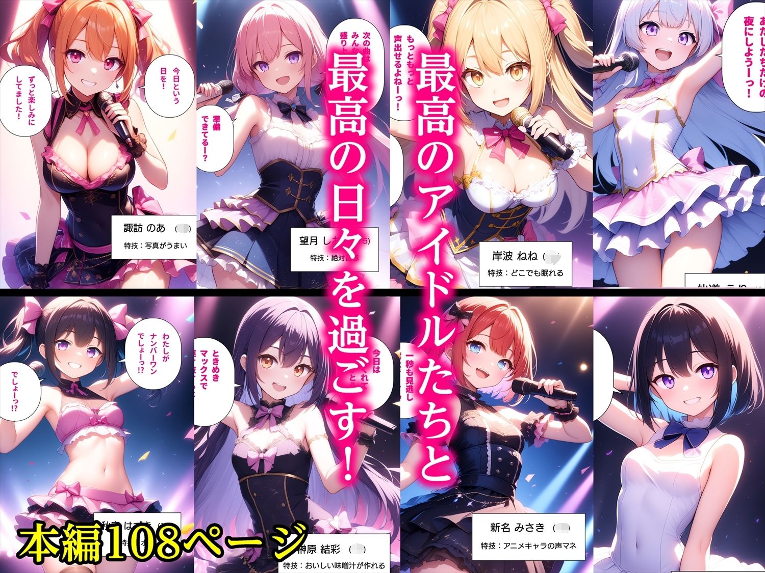即オチアイドル〜プロデューサーの仕事はアイドルたちの性欲管理〜 サンプル9ページ目