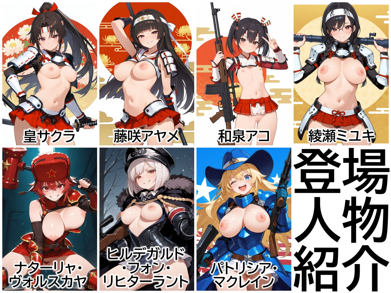 恥力大戦〜捕虜の戦乙女は性処理玩具に〜 サンプル8ページ目