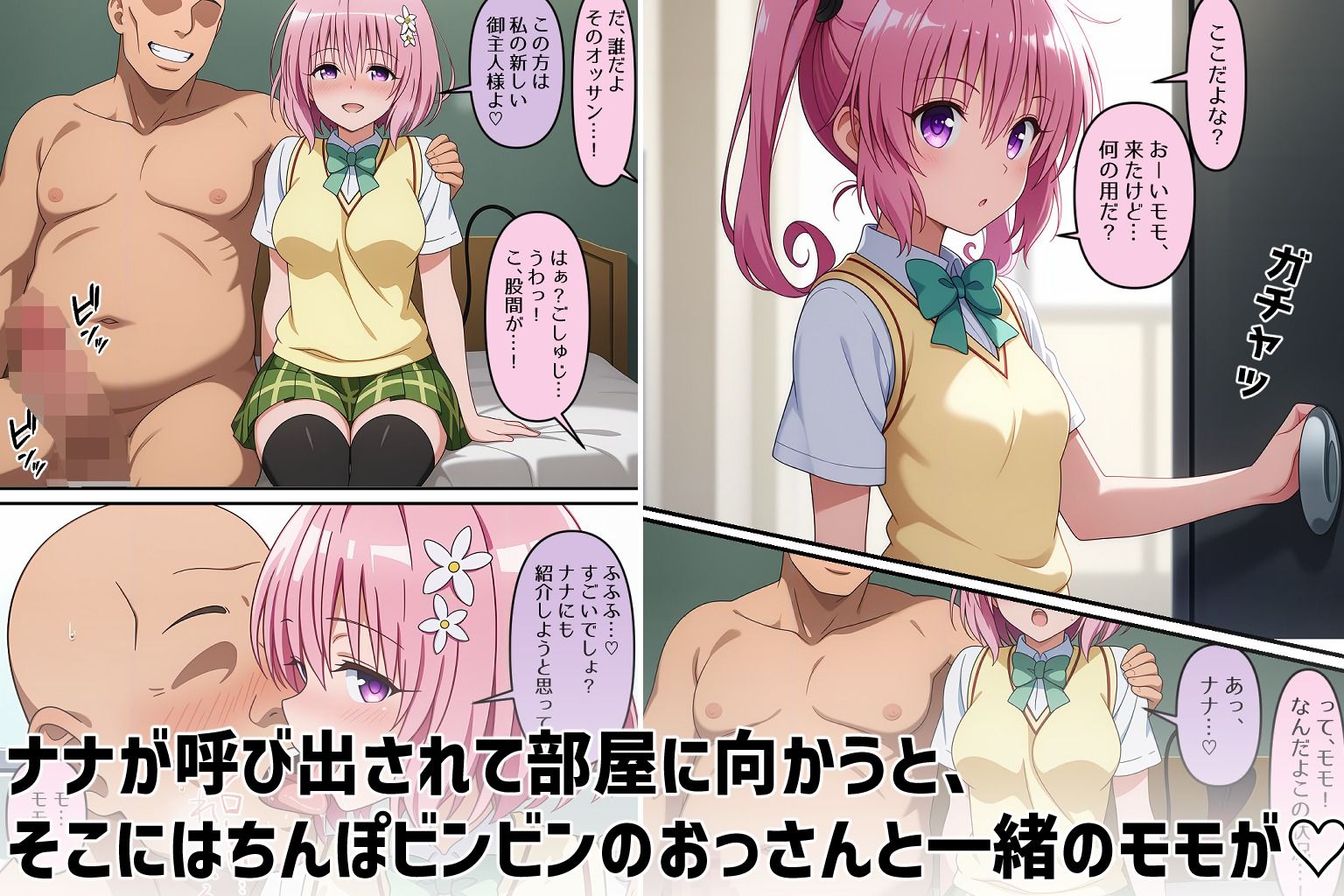 とらぶる少子化対策  モモ＆ナナ編 サンプル1ページ目