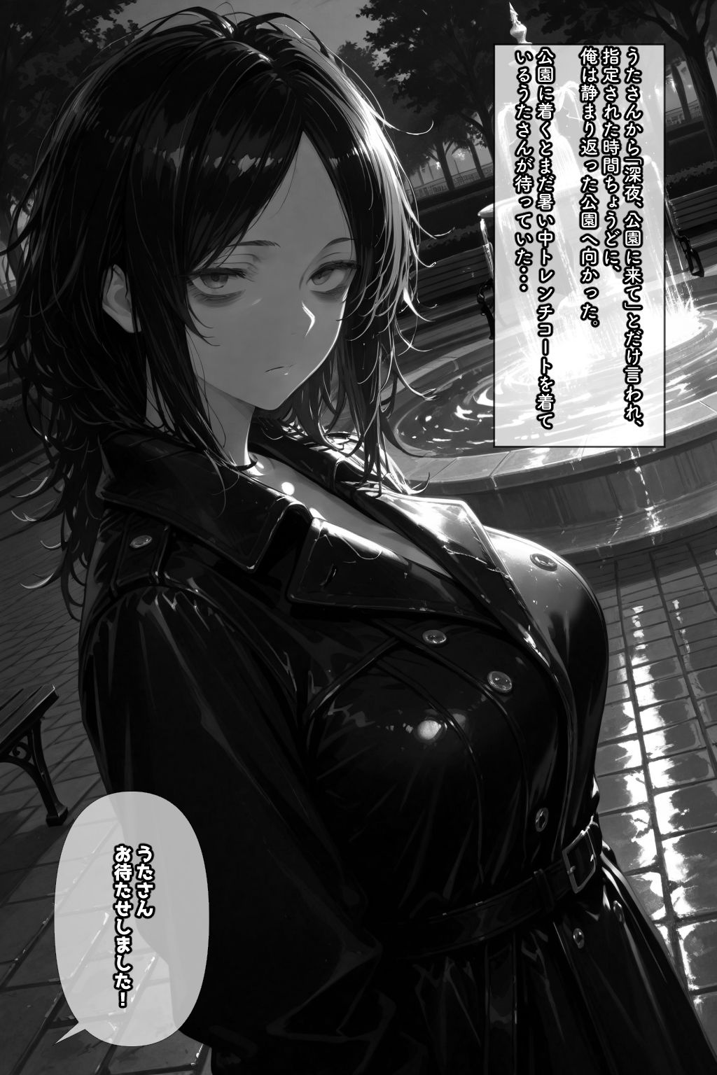 続・巨乳ダウナーお姉さんを拾いました サンプル4ページ目