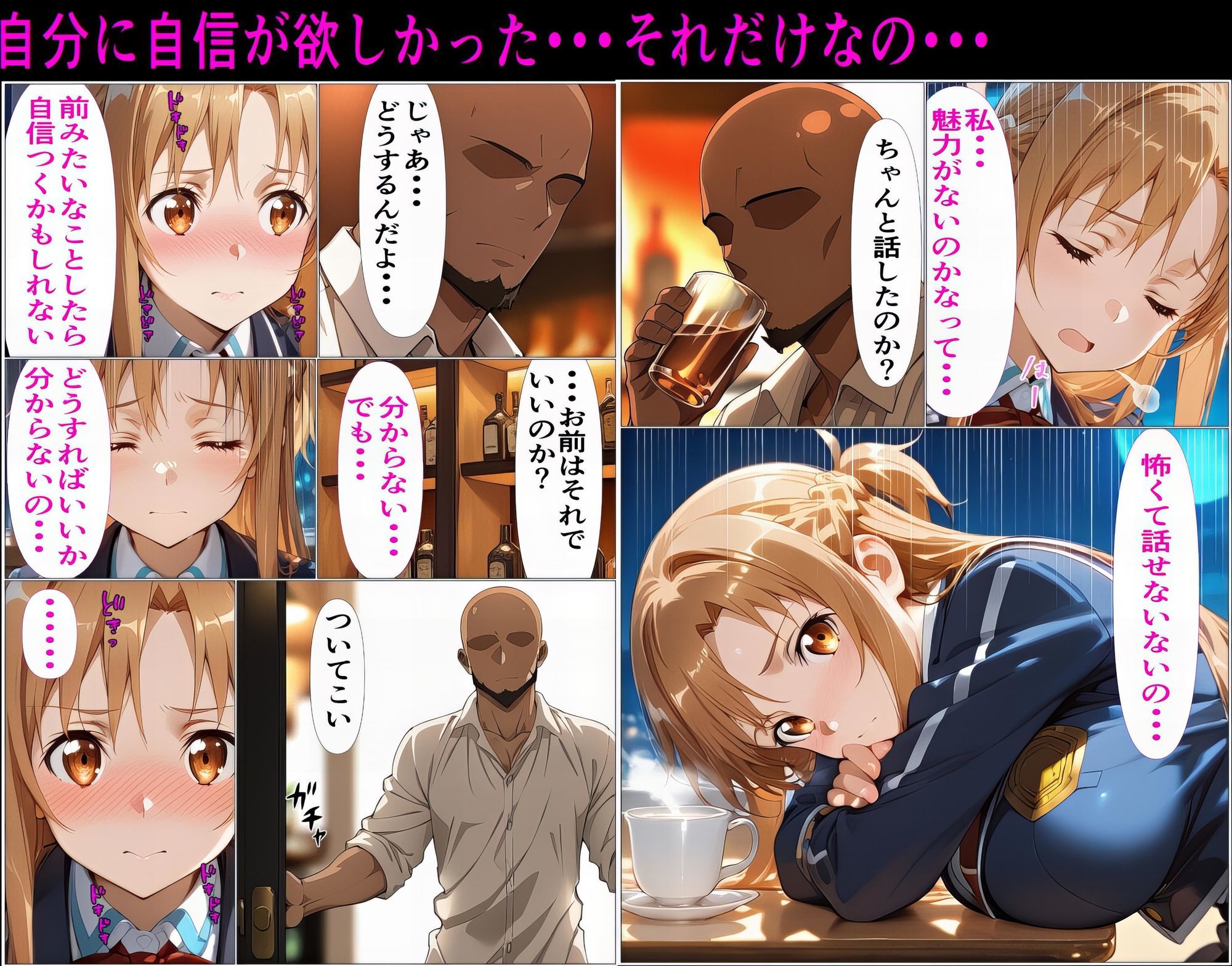 黒の剣士の三角関係5〜やめて！って言いながら壊されるの待ってた〜 サンプル1ページ目