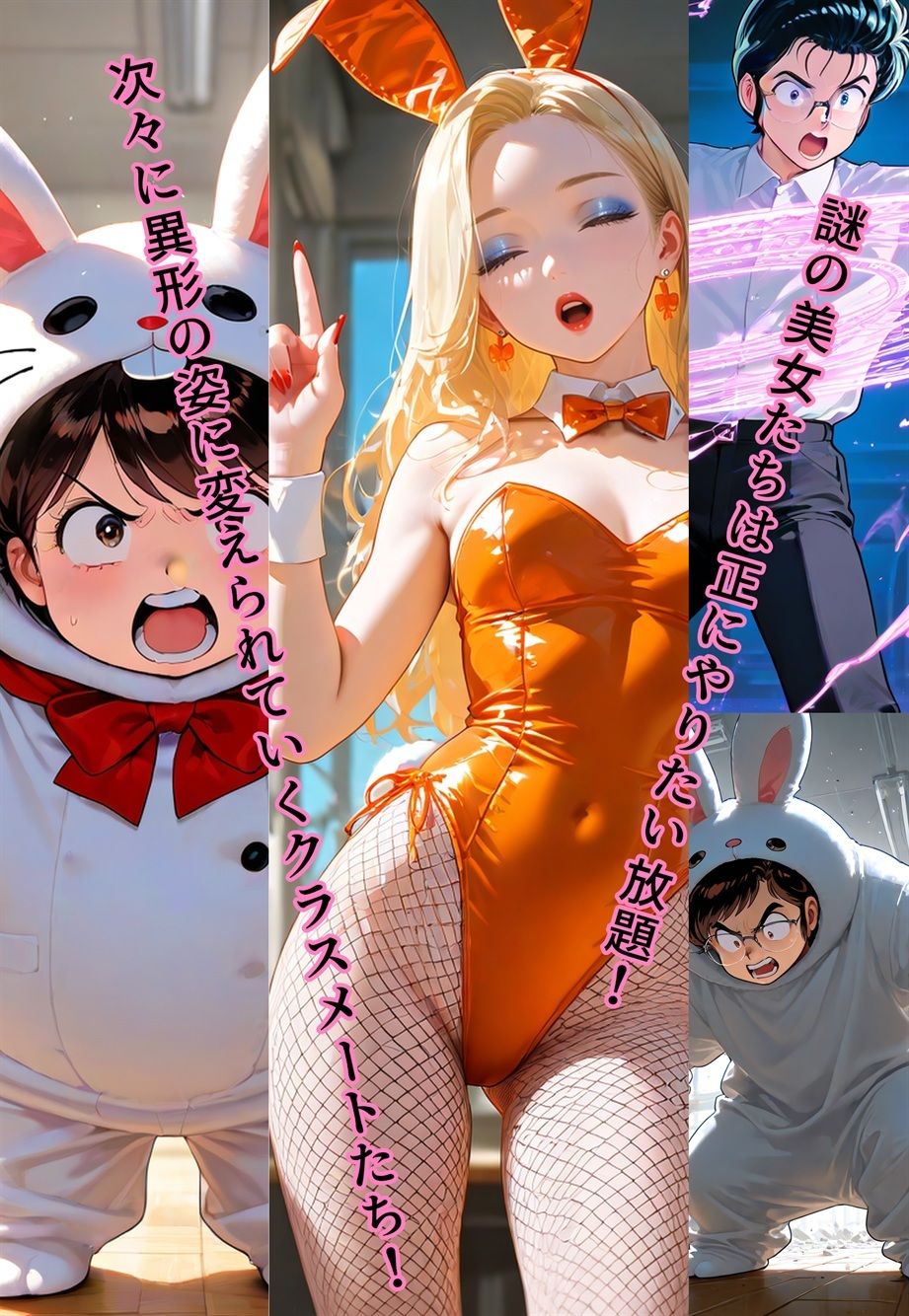 うさぎ大使降臨！？〜バニー（♂）1000年契約で大パニック！〜 サンプル2ページ目