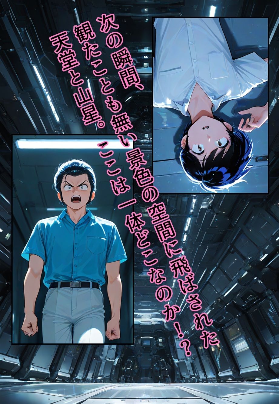 うさぎ大使降臨！？〜バニー（♂）1000年契約で大パニック！〜 サンプル3ページ目