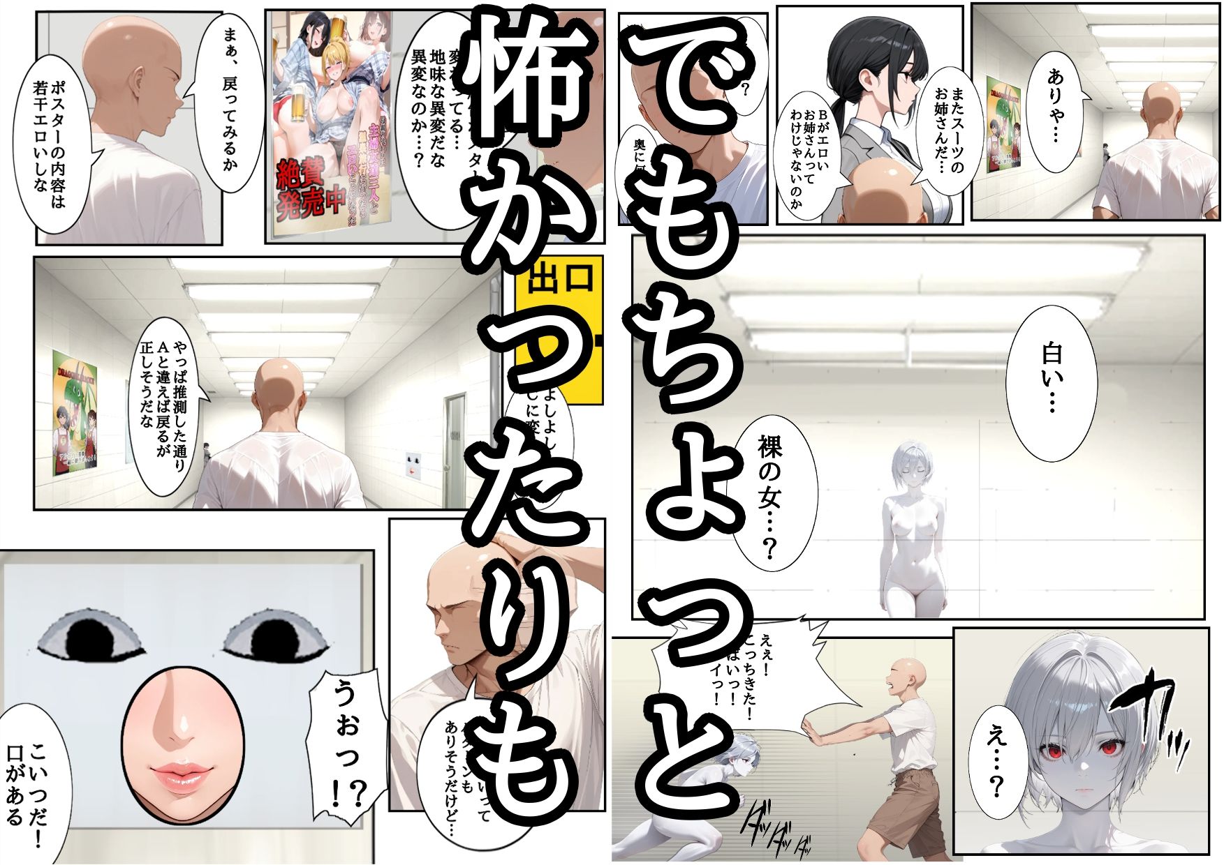 H番出口 見つけた異変がエロ過ぎて戻れない サンプル5ページ目