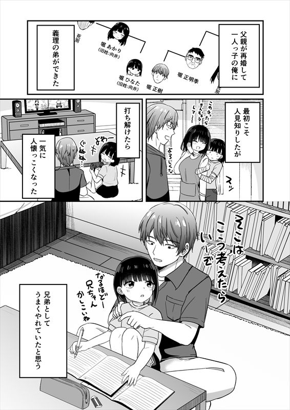 義理の弟がTSしたのに距離感が変わらなくてヤバい！？ サンプル1ページ目