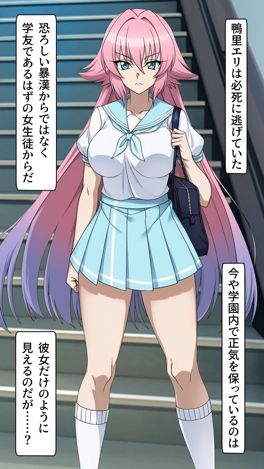 ふたなり洗脳改造〜敗北し悪に堕ちる変身ヒロイン〜 サンプル7ページ目