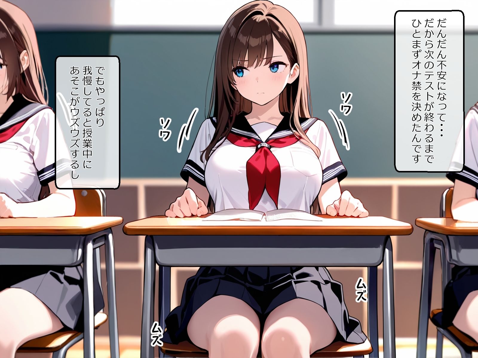 ゆい（18才）のオナニー日記〜オナ禁7日間「がまんできるもん！」 サンプル4ページ目
