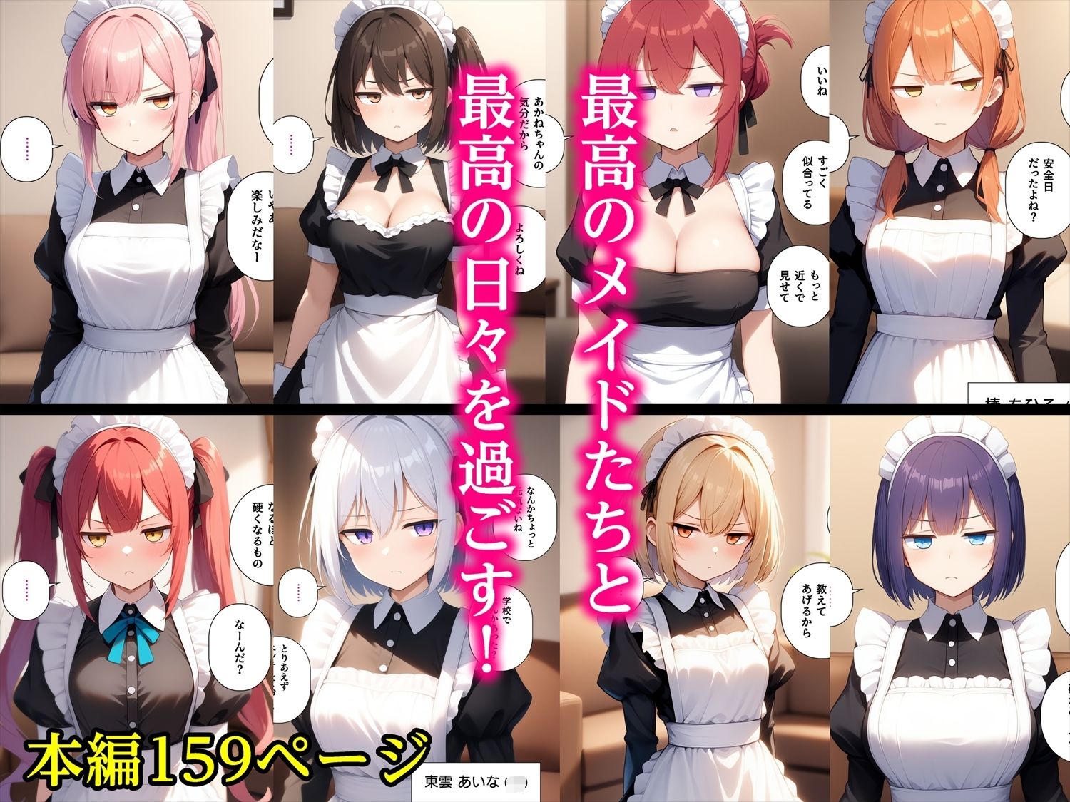 即オチメイド〜ワケあり女子をメイドにして毎日ヤりまくる〜 サンプル9ページ目