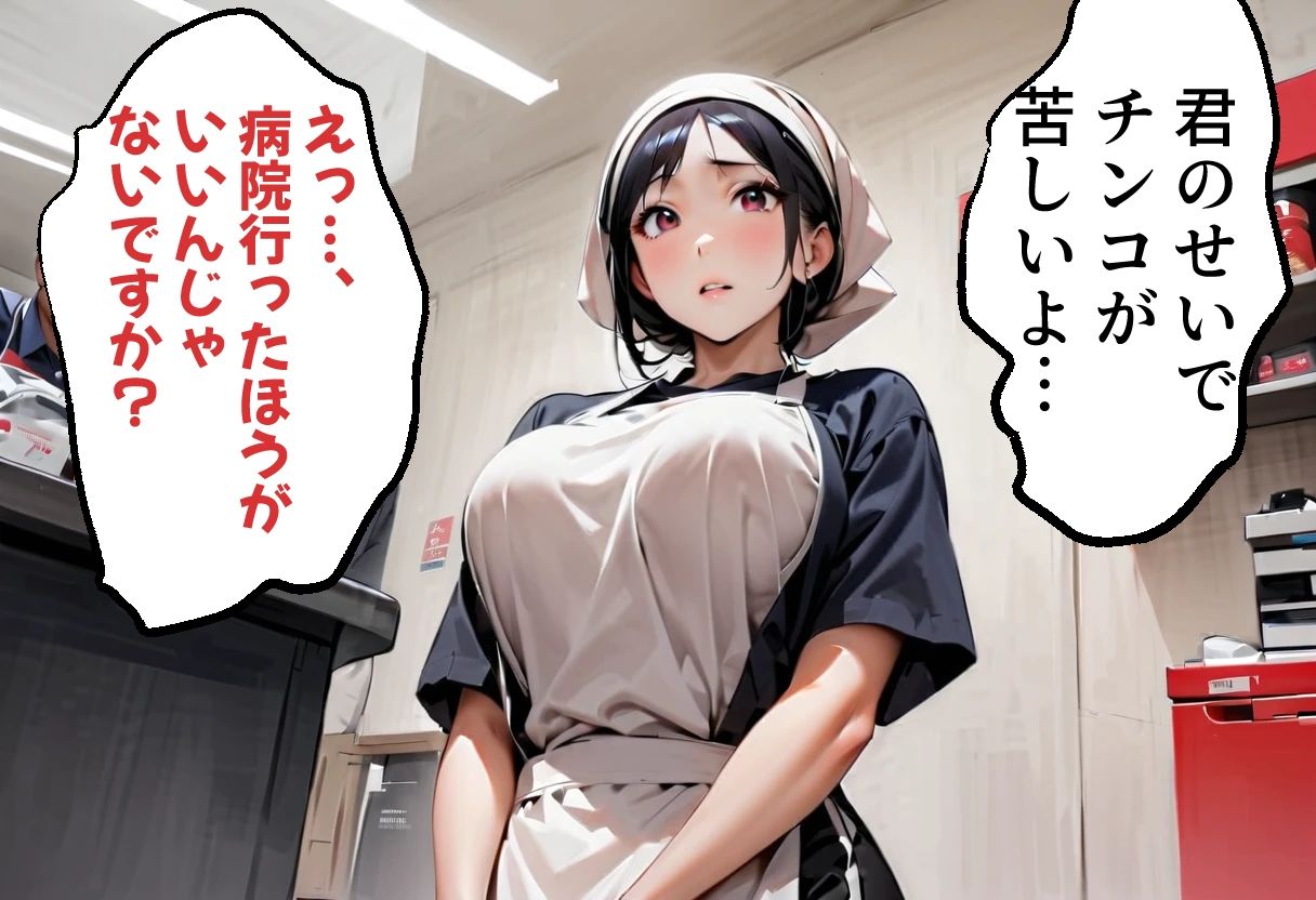 足パパがイク！  人妻スーパーマーケット編 サンプル4ページ目