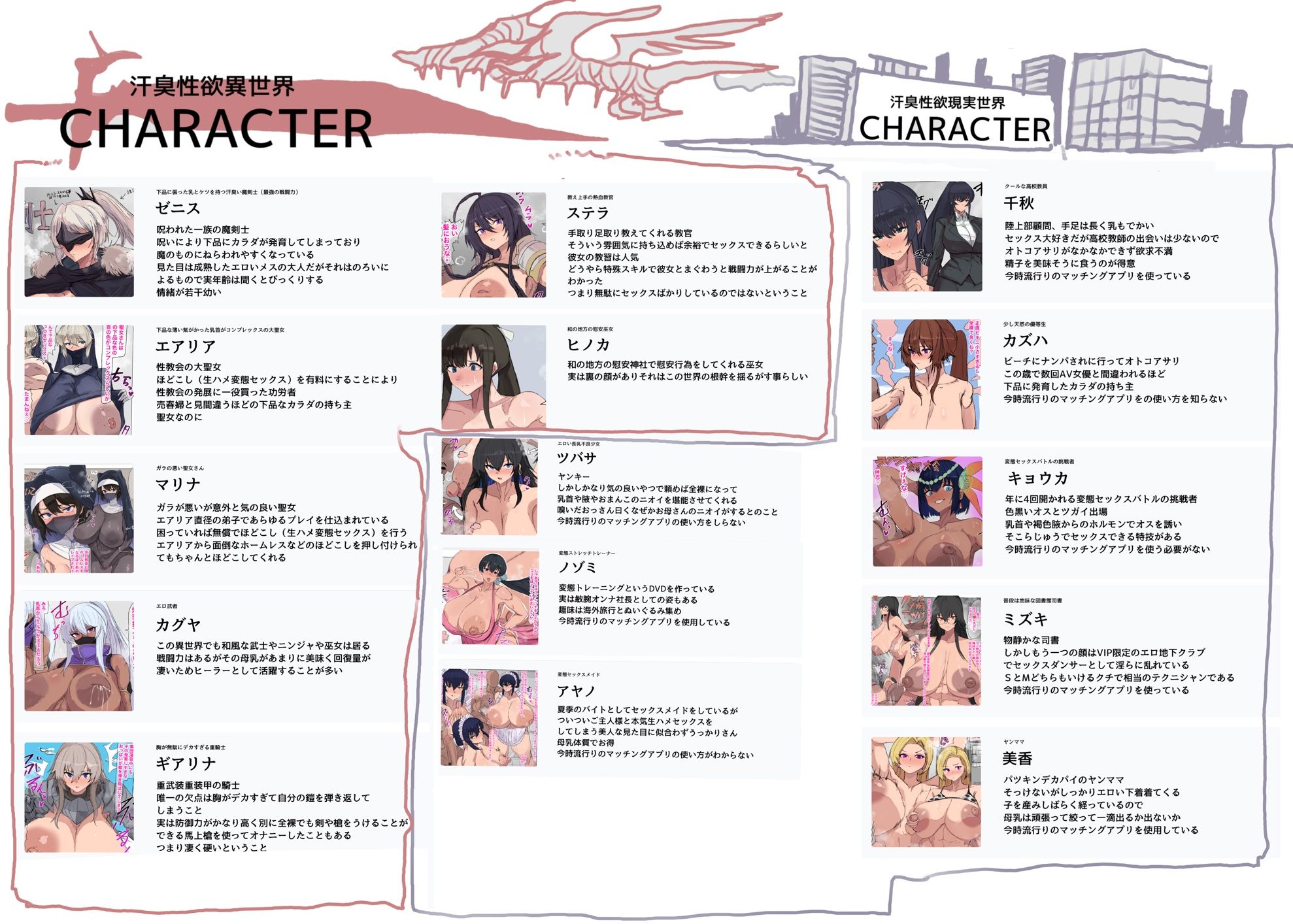 汗くさいデカパイさん達とぶっ濃い性欲でどすけべラブパコ 弐 サンプル3ページ目