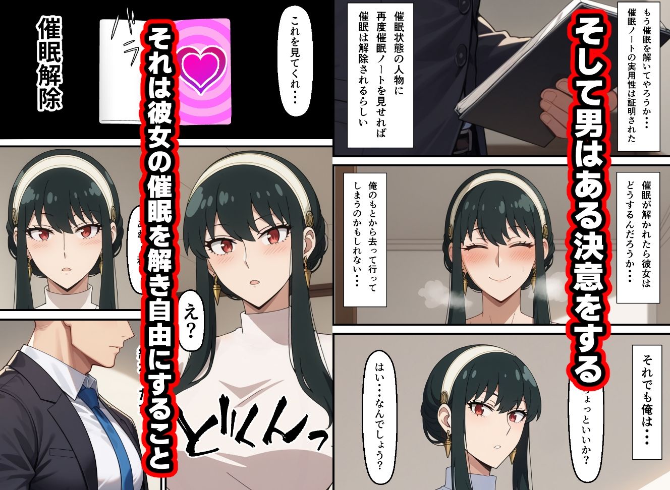冷酷な殺し屋いばら姫を催●支配したはずが・・・ サンプル7ページ目