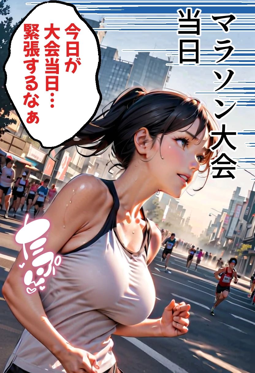 足刈がイク！  人妻マラソン大会編 サンプル3ページ目