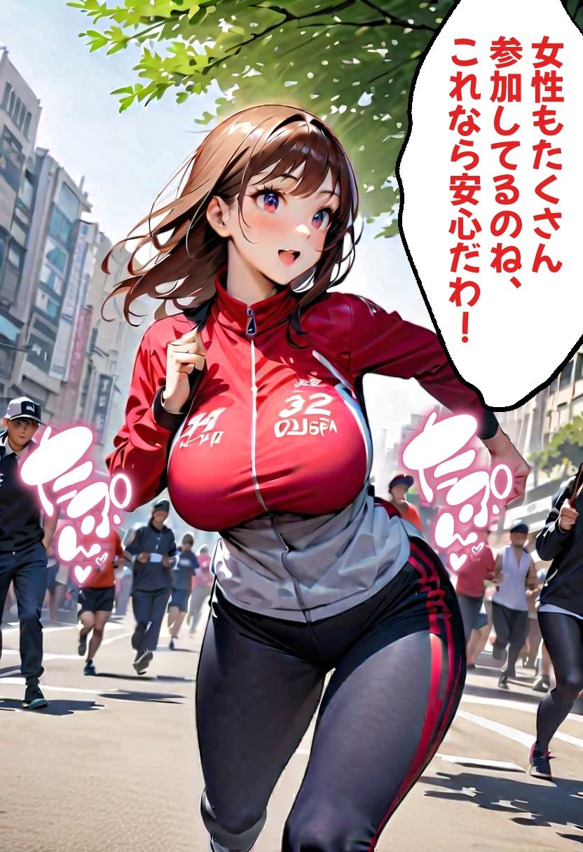 足刈がイク！  人妻マラソン大会編 サンプル4ページ目