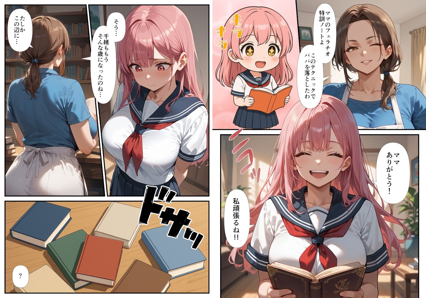 フェラチオ職人育成学園 サンプル9ページ目