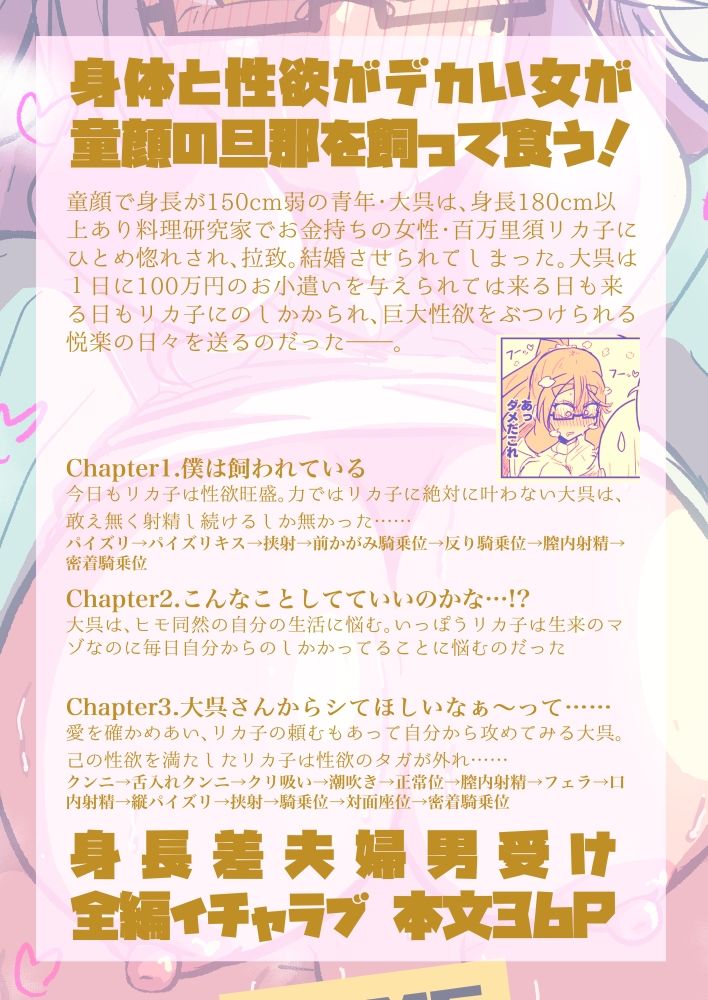 リカこさんとのえっちにっき サンプル1ページ目