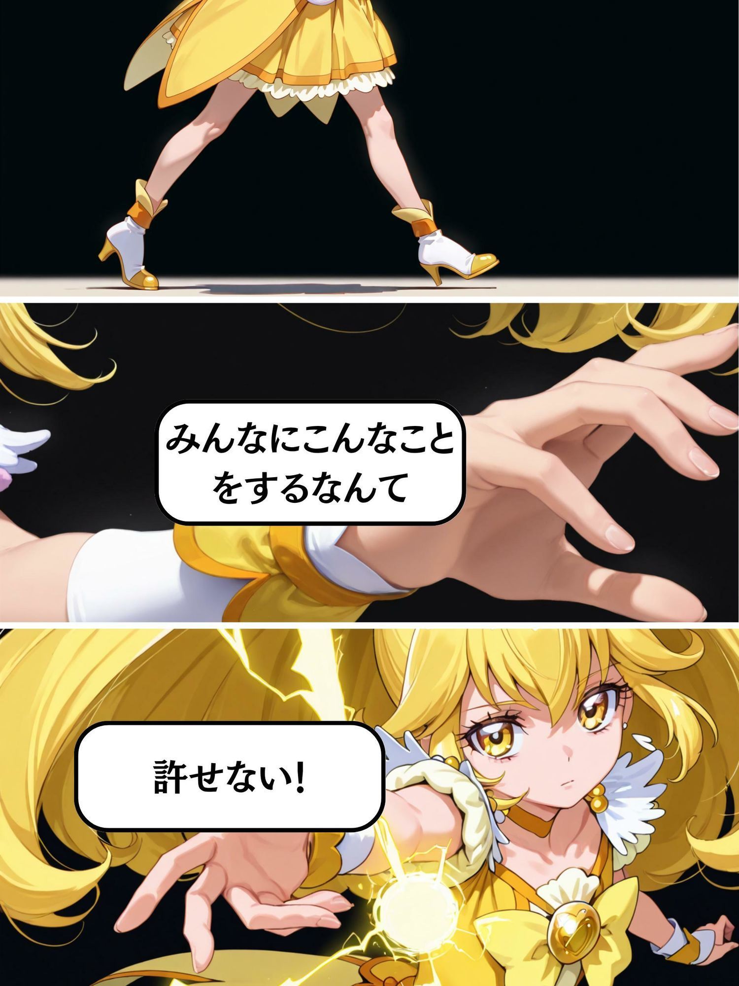 米ノタウロスと魔法少女 サンプル6ページ目
